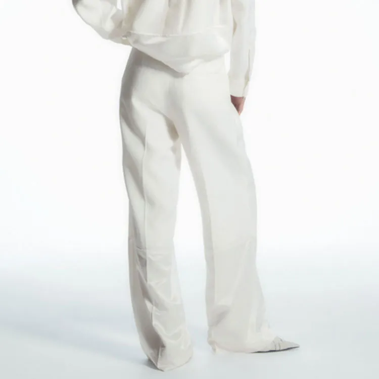 COS Casual Pants Women's Ivory-2