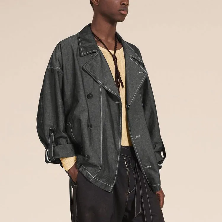 ZARA Jackets Coats Men's Asphalt Gray-2