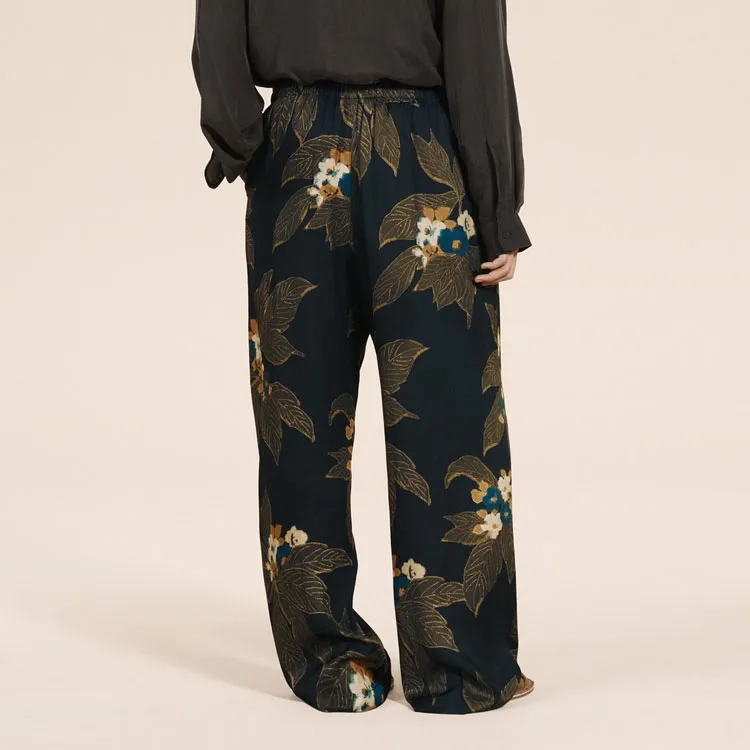 ZARA Casual Pants Men Black-3