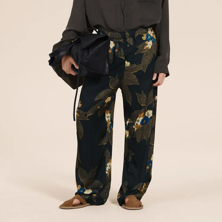 ZARA Casual Pants Men Black-2