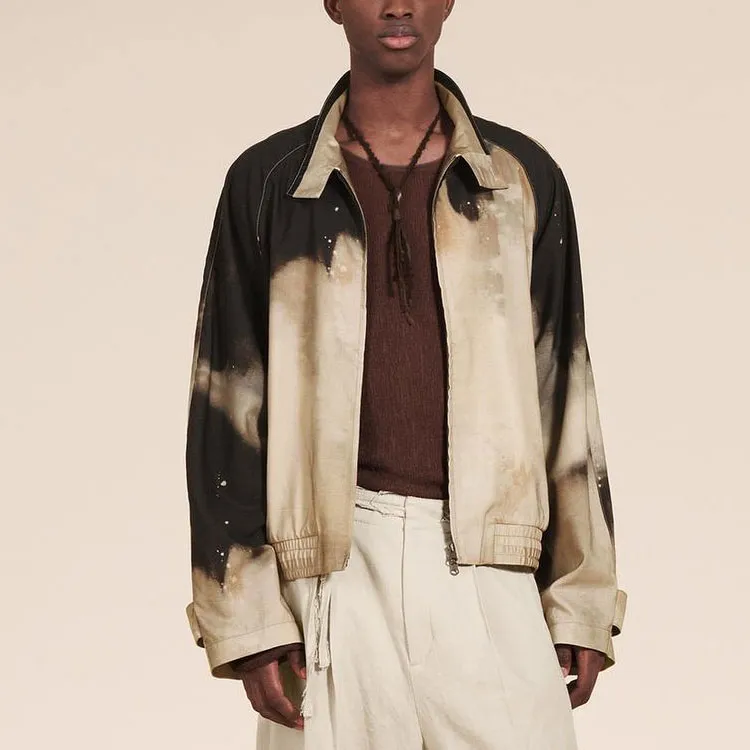 ZARA Jackets Men Beige-2
