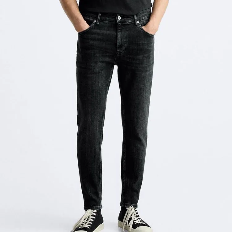 ZARA Jeans Men Dark Gray-2