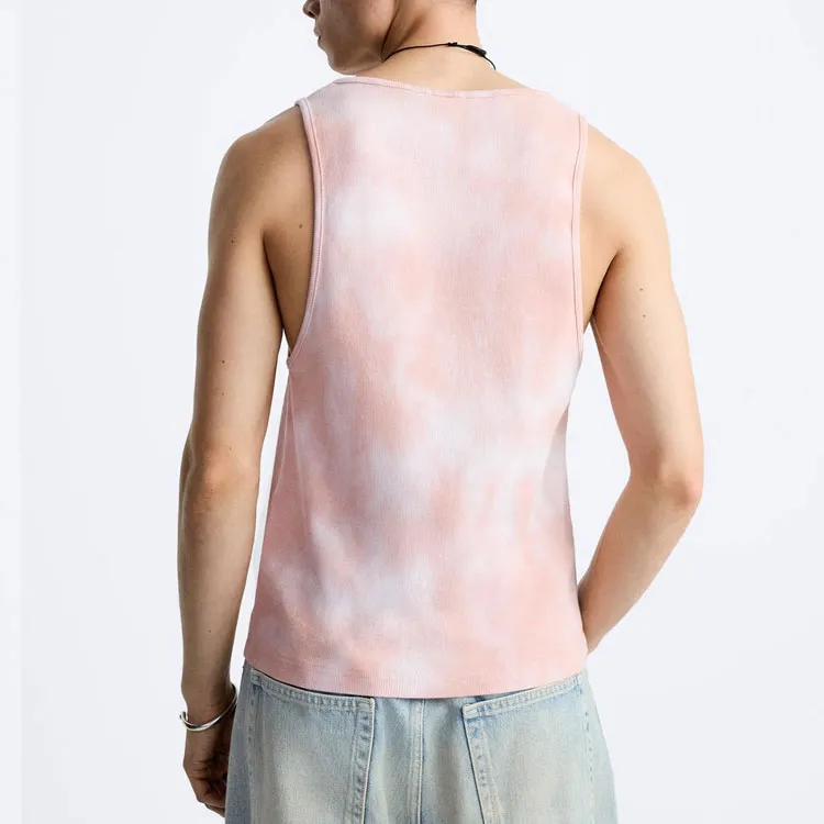 ZARA T Shirts Men Pink-3