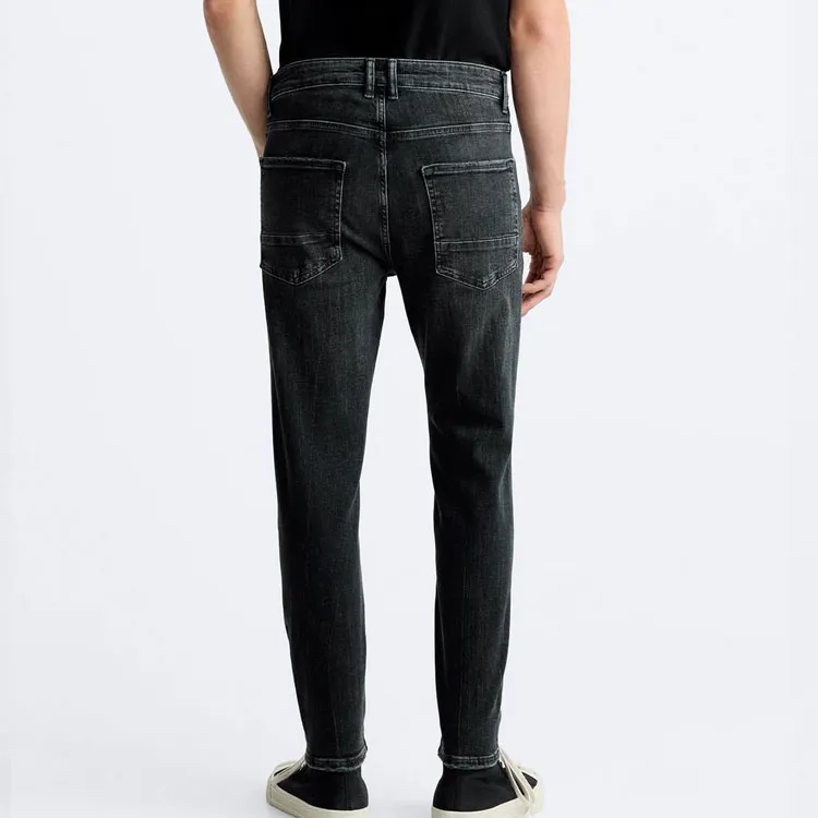 ZARA Jeans Men Dark Gray-3
