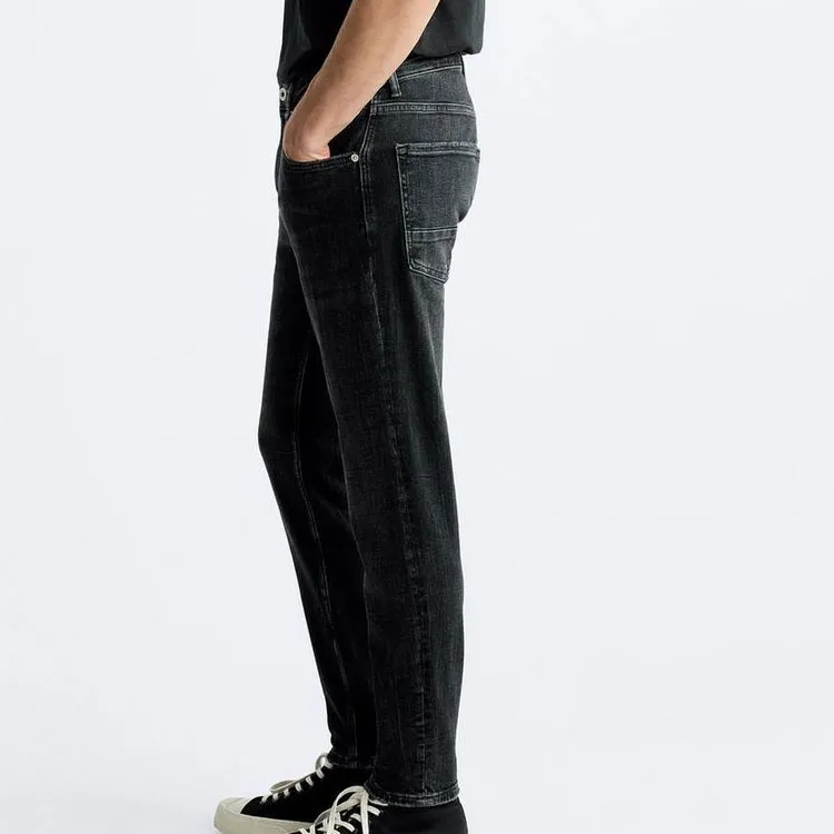 ZARA Jeans Men Dark Gray-4
