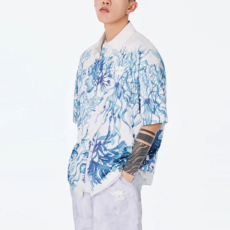 Boy London Shirts Men Blue-1