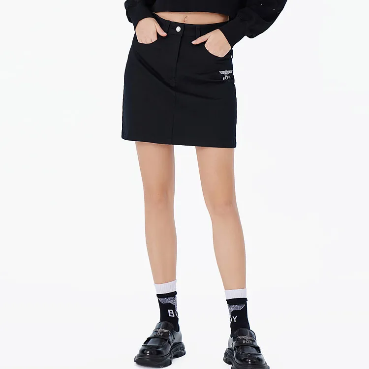 Boy London Casual Short Skirts Women's Black-1