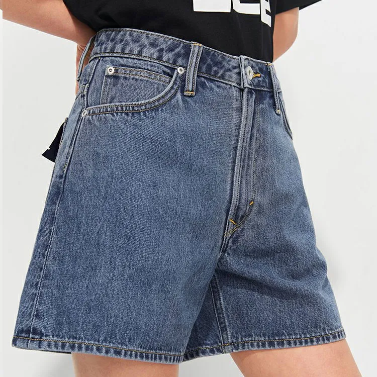 Lee Denim Shorts Women's Medium Blue-1