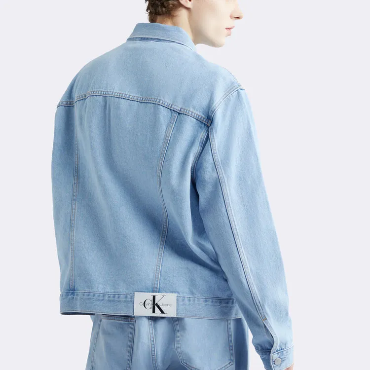 CALVIN KLEIN Denim Jacket Men's Blue-2