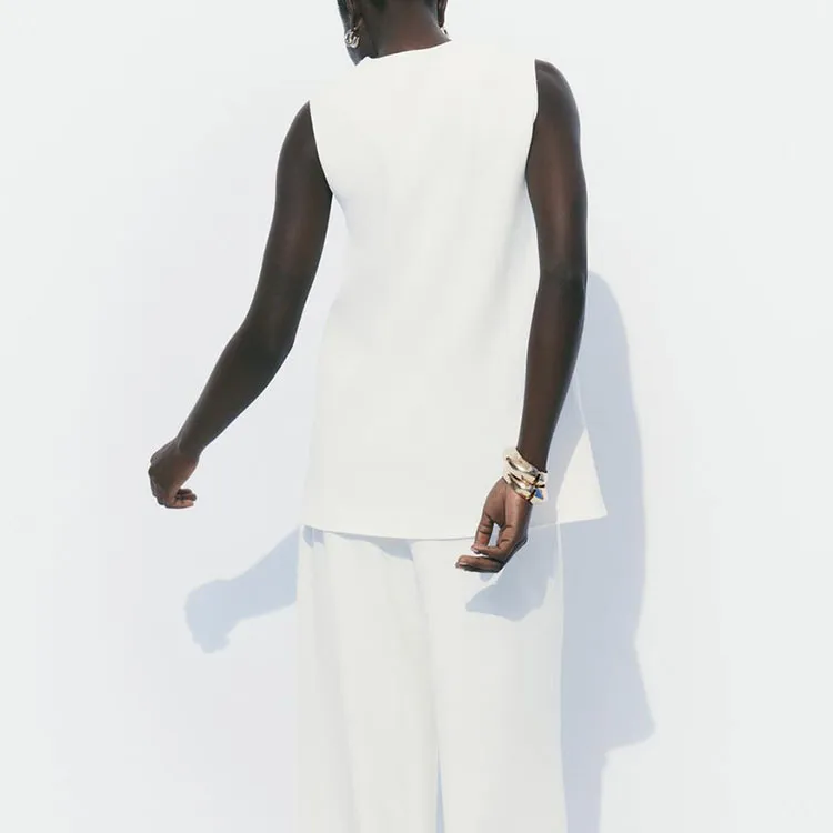 ZARA T-Shirts Women's White-3