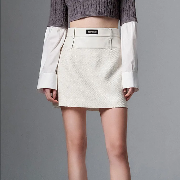 REINEREN Casual Short Skirts Women's-4