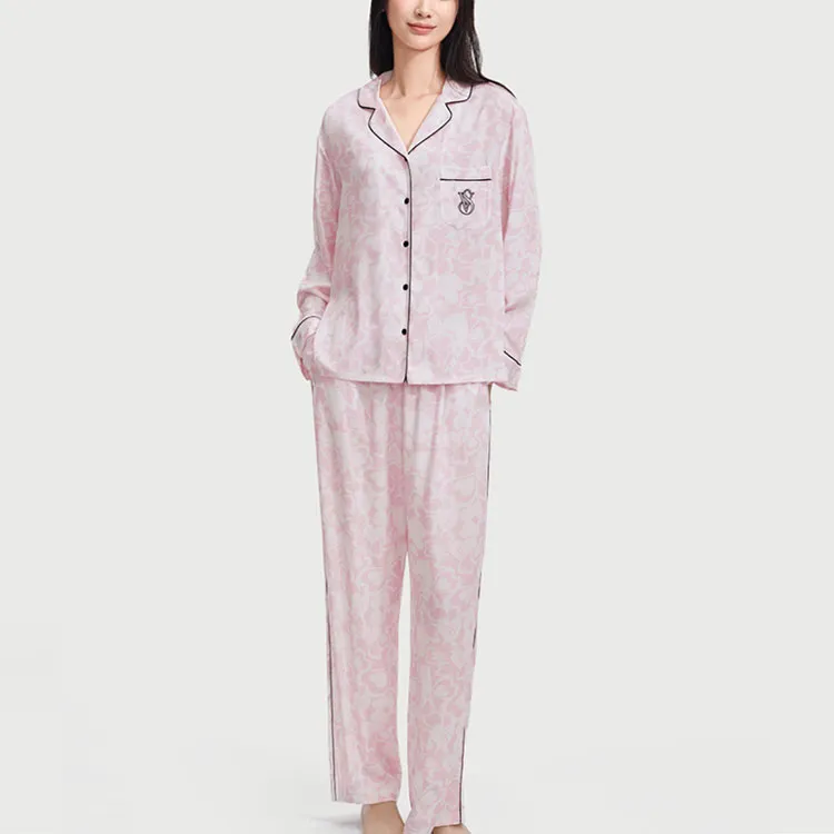 Victoria's Secret PINK THE MIX Pajama Set Women's Pink Heart-1