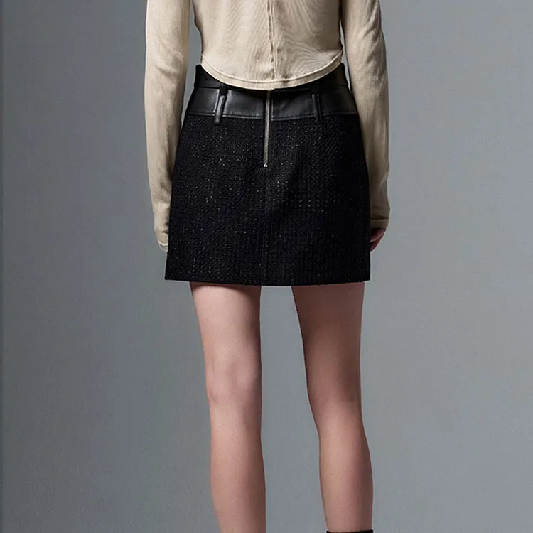 REINEREN Casual Short Skirts Women's-2