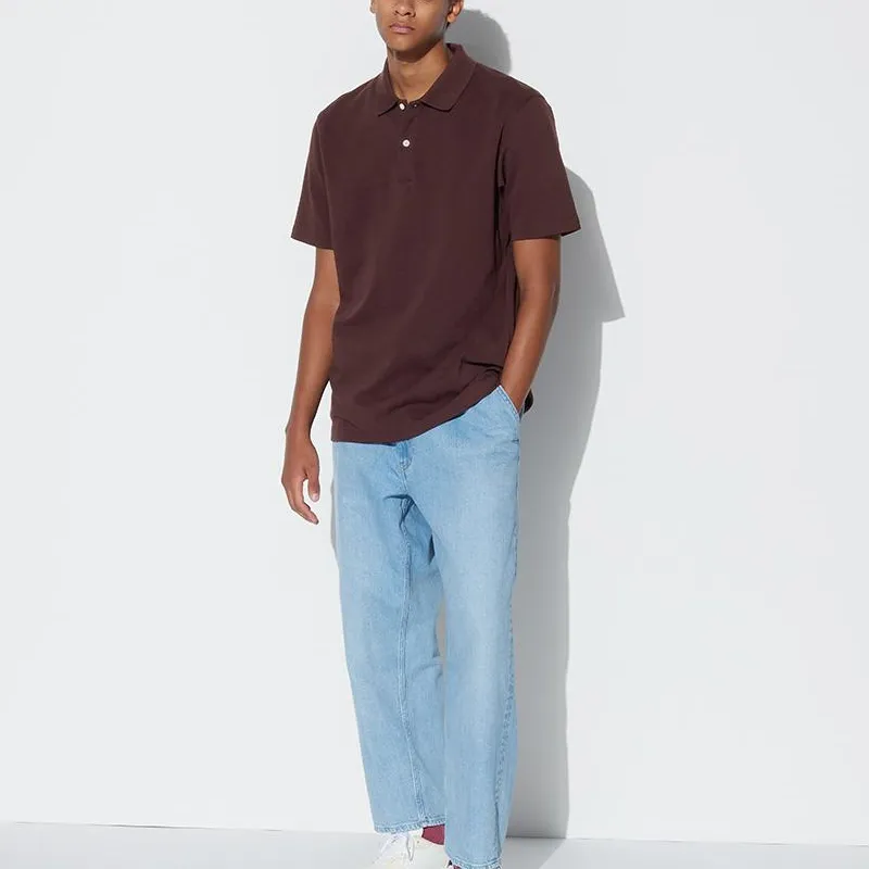UNIQLO T Shirts Unisex Dark Red-1