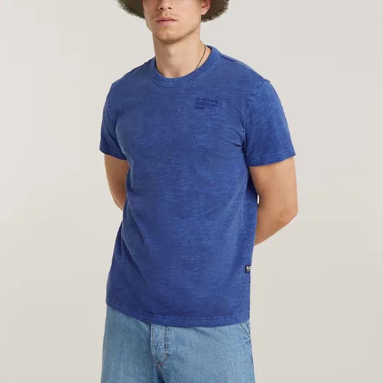 G STAR RAW T Shirts Men Blue-4