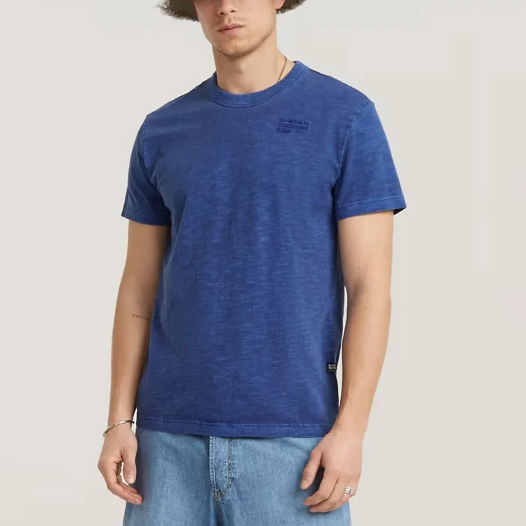 G STAR RAW T Shirts Men Blue-3