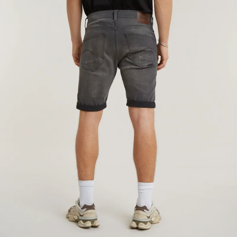 G-STAR RAW Denim Shorts Men's Light Gray-2