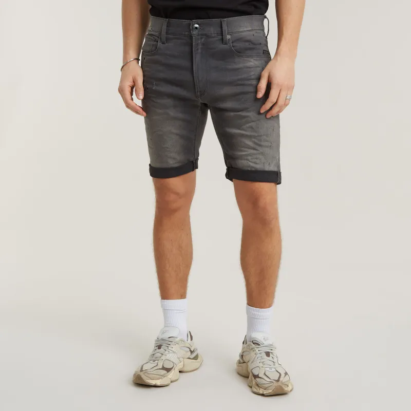 G-STAR RAW Denim Shorts Men's Light Gray-1