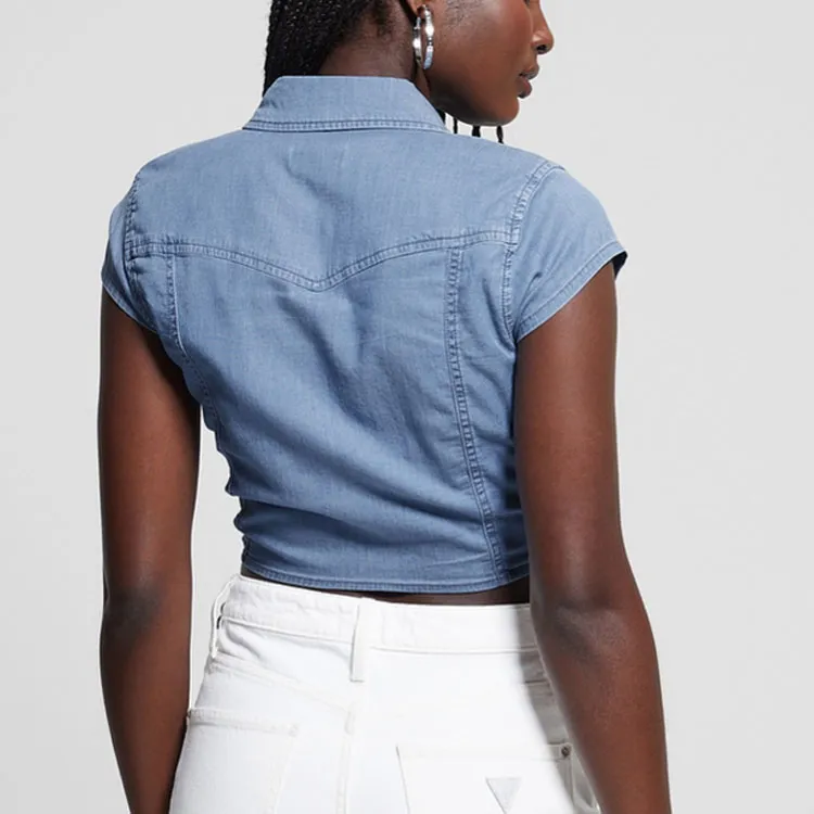 GUESS Shirts Women's Blue-2