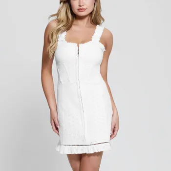 GUESS Slip Dresses Women's White
