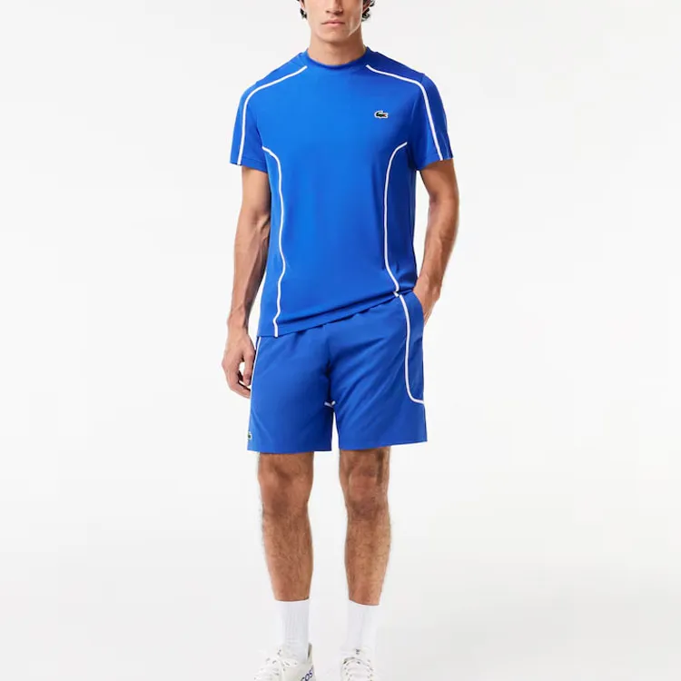 LACOSTE Ultra Dry Piqué Tennis T Shirt-1