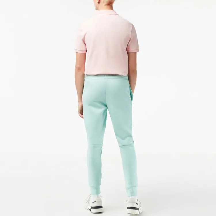 LACOSTE Knitted Sports Pants Men's Mint Green Tablets-2