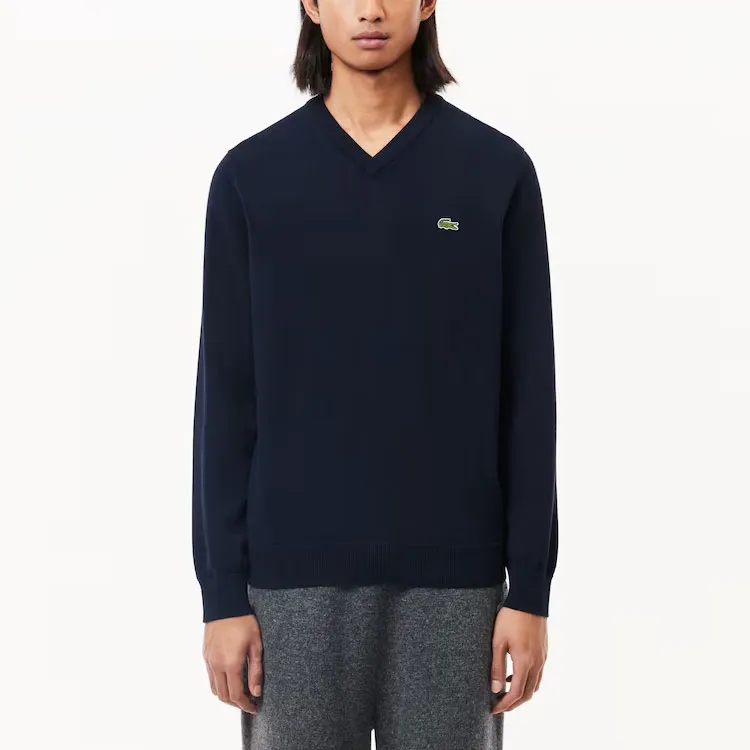 LACOSTE Crocodile patch Sweater-1