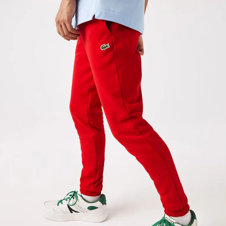 LACOSTE Knitted Sports Pants Men's Red-2