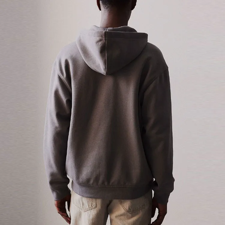H&M Sweatshirt Men's Dark Beige Gray-1