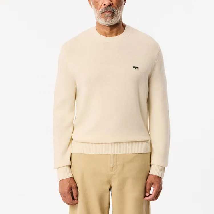 LACOSTE Wool Crew neck Sweater-1
