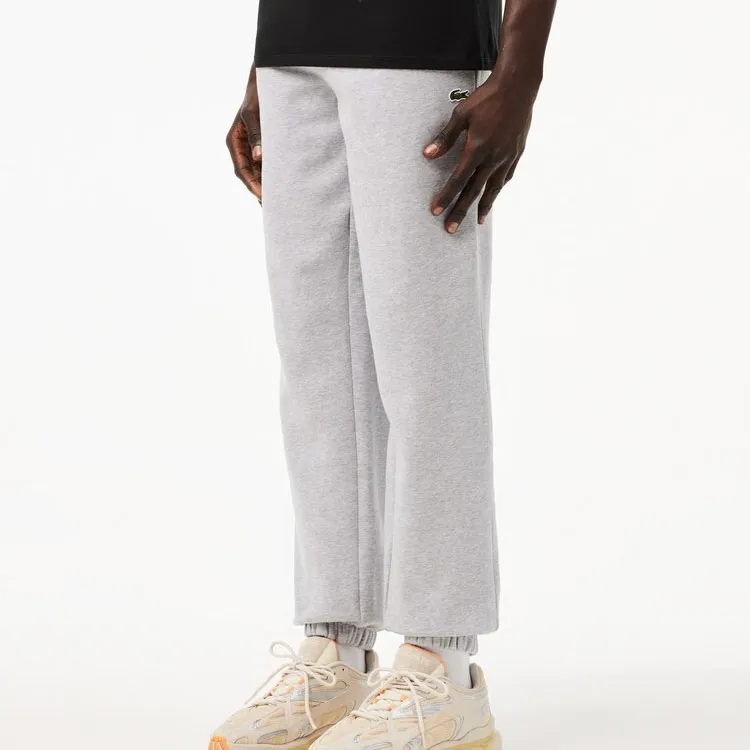 LACOSTE Knitted Sweatpants Men's Gray-4