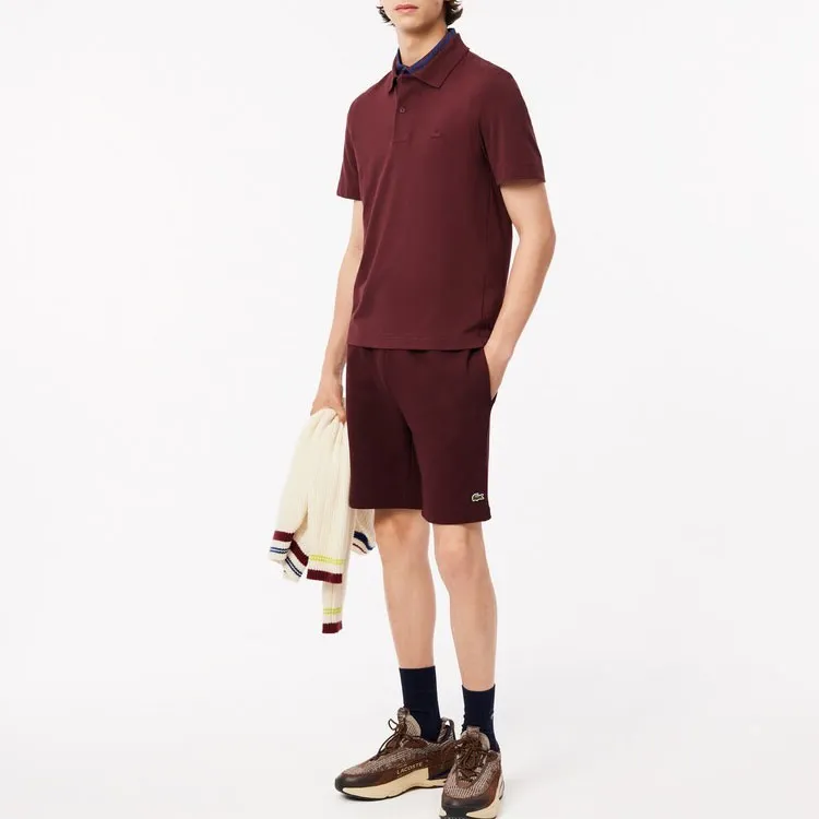 LACOSTE Casual Shorts Men's Bordeaux Red-2