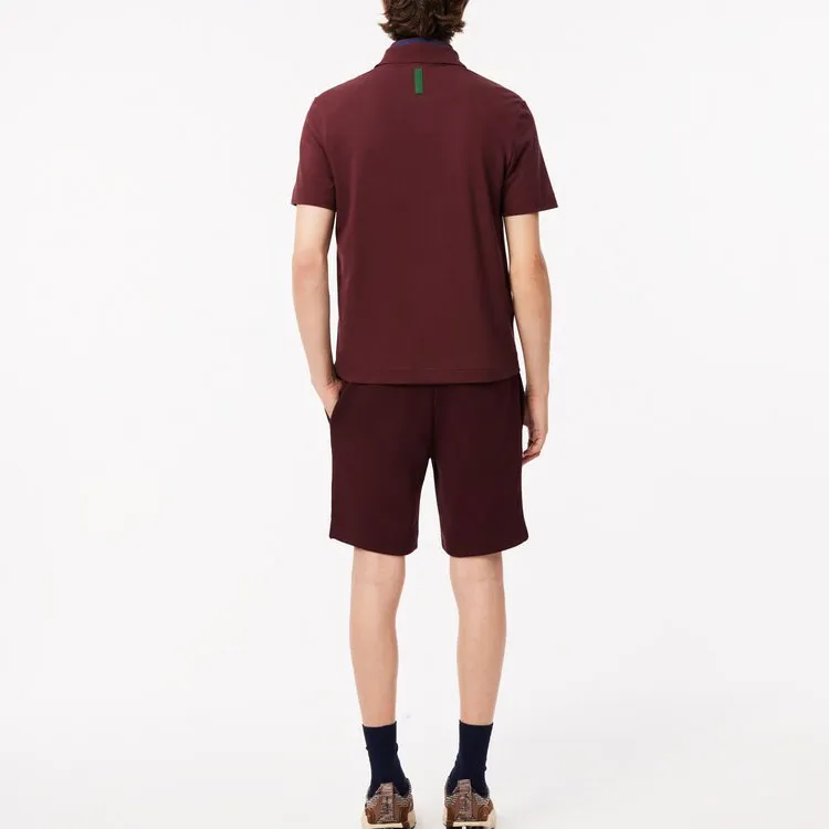LACOSTE Casual Shorts Men's Bordeaux Red-3