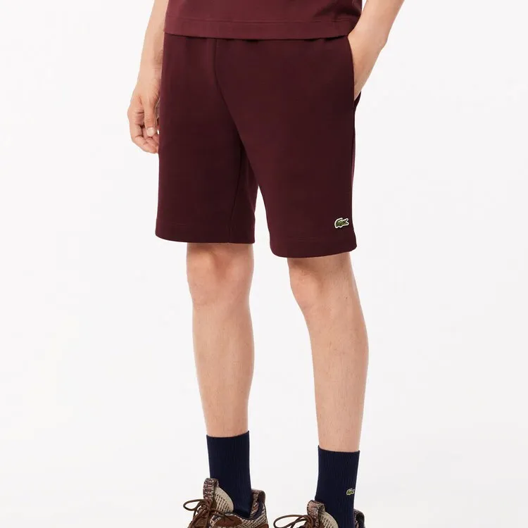 LACOSTE Casual Shorts Men's Bordeaux Red-4