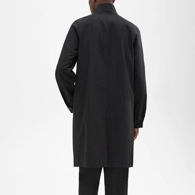 THEORY THEORY Designer Co authored Collection Trench Coat Men's Black-2