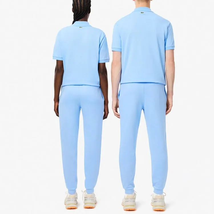 LACOSTE Knitted Sports Pants Unisex Light Blue-2