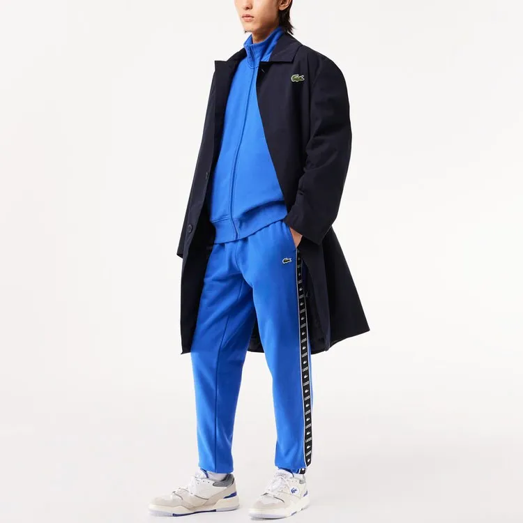 LACOSTE Knitted Sports Pants Men's Sapphire Blue-3