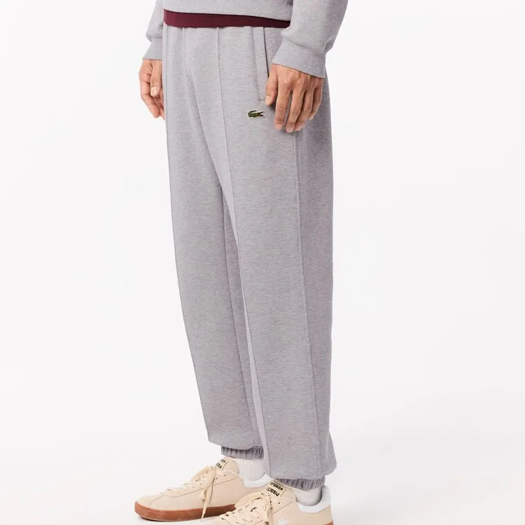 LACOSTE Knitted Sports Pants Men's Gray-4