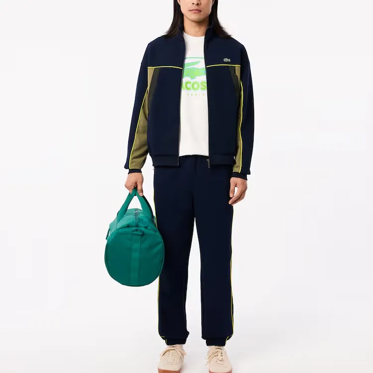 LACOSTE Knitted Sports Pants Men's Marine Blue-1