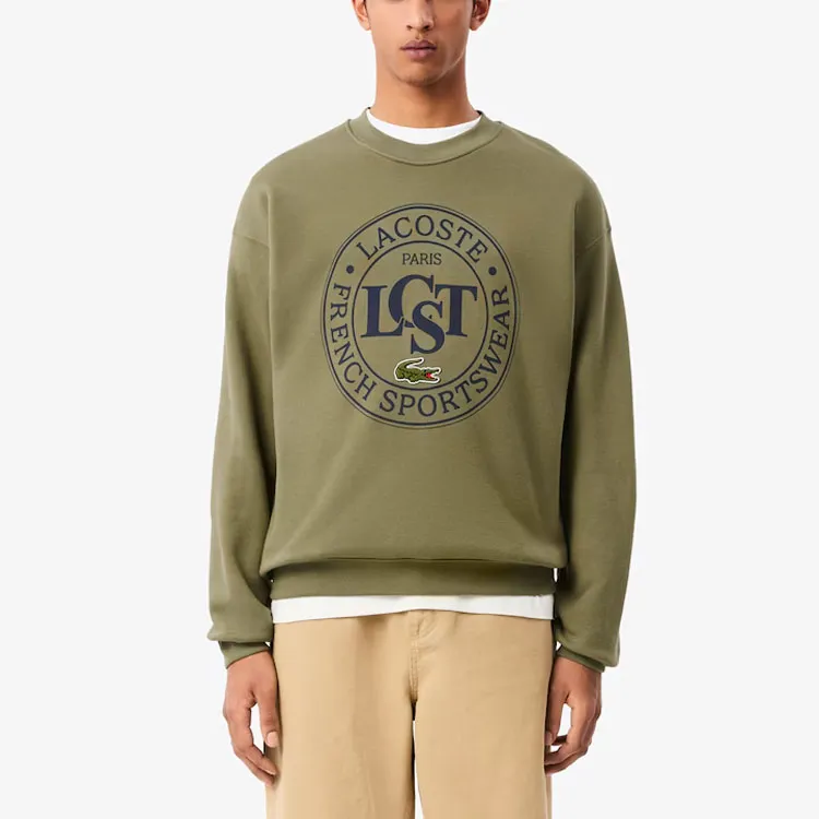 LACOSTE Logo Crewneck Sweater-1