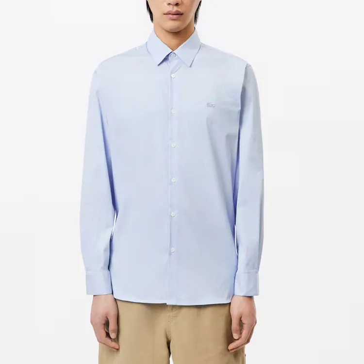 LACOSTE Shirts Men Blue-1