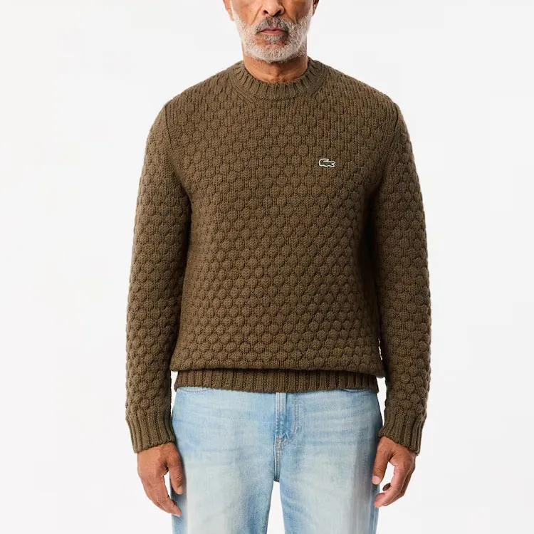 LACOSTE Wool Crew-neck Sweater-1