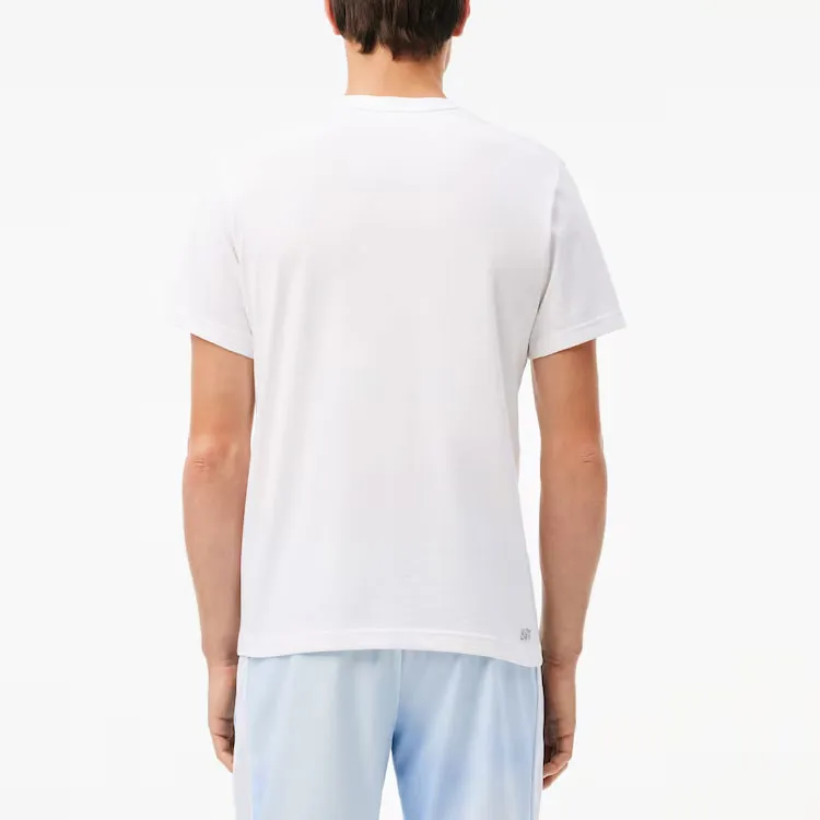 LACOSTE x DANNIER·MEIDEWEIJIEFU,LIANMINGKUAN T Shirt Men's White-2