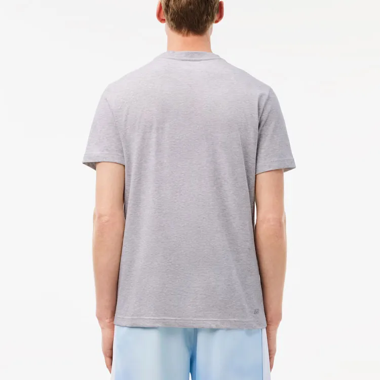 LACOSTE x DANNIER·MEIDEWEIJIEFU,LIANMINGKUAN T Shirt Men's Gray-2