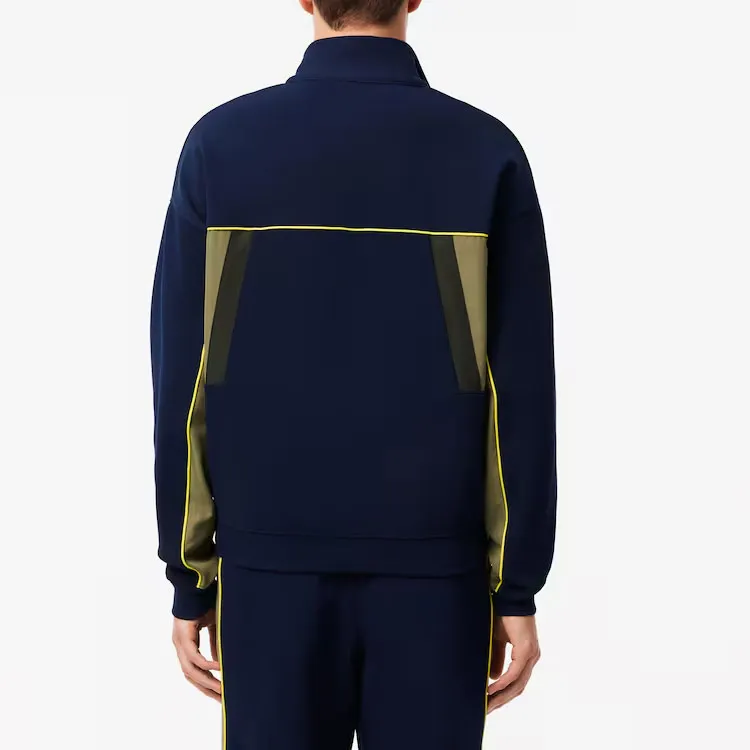 LACOSTE Logo patch Piqué Jacket-2
