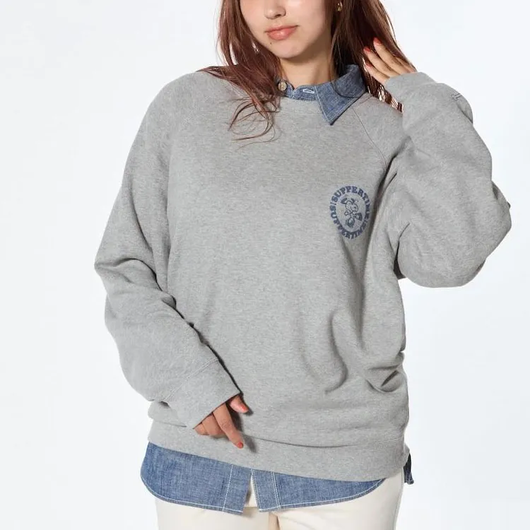 UNIQLO Uniqlo X PEANUTS Co branded Series Sweatshirt Unisex Gray-4