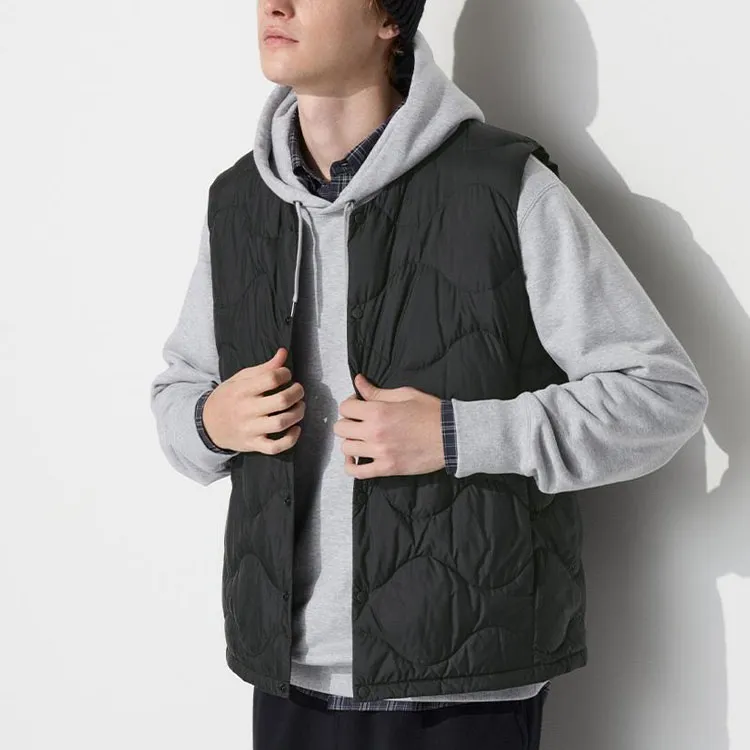 UNIQLO Vests Unisex Black-2