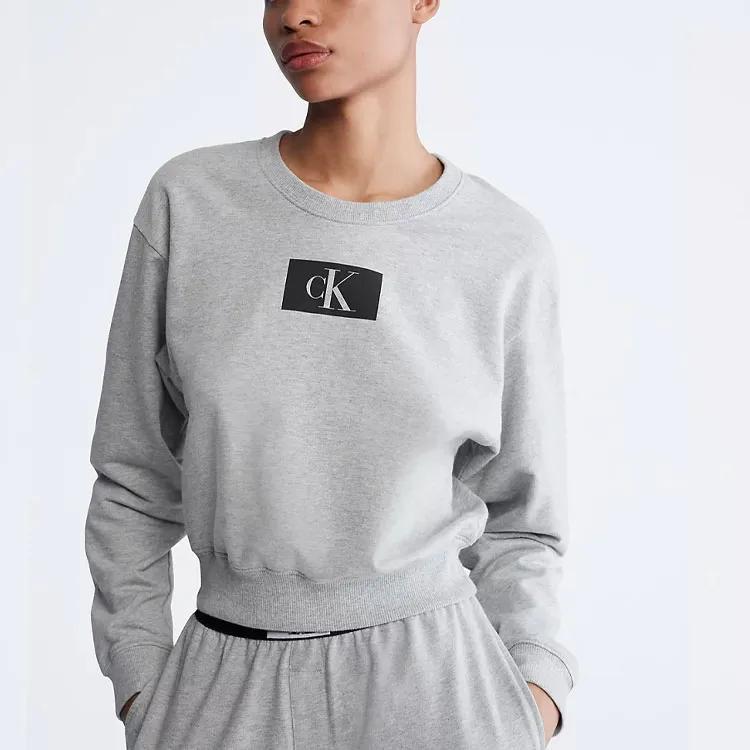 CALVIN KLEIN Sweatshirt Women's Gray-2