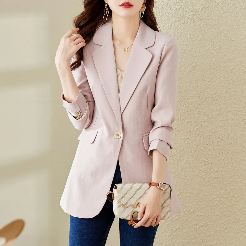 TERRE BLEUE Business Suit Women's Pink-0