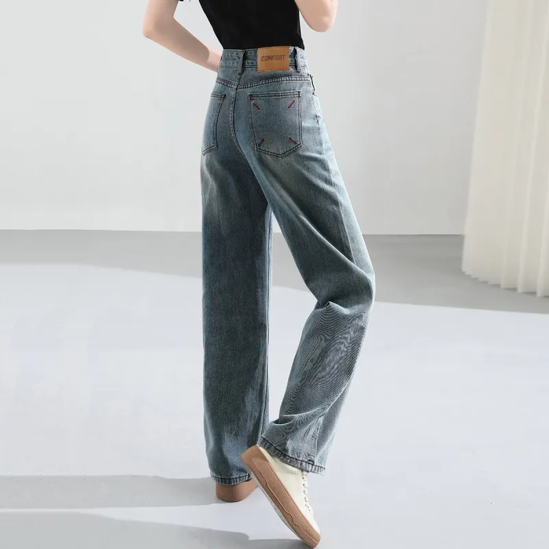 TERRE BLEUE Jeans Women's Dark Blue-3